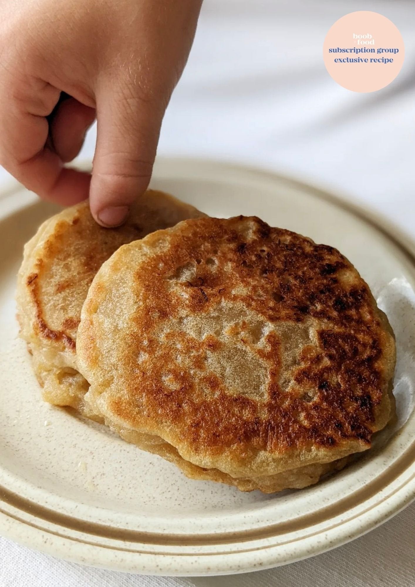 Flaxseed Banana Pancake - Egg Free