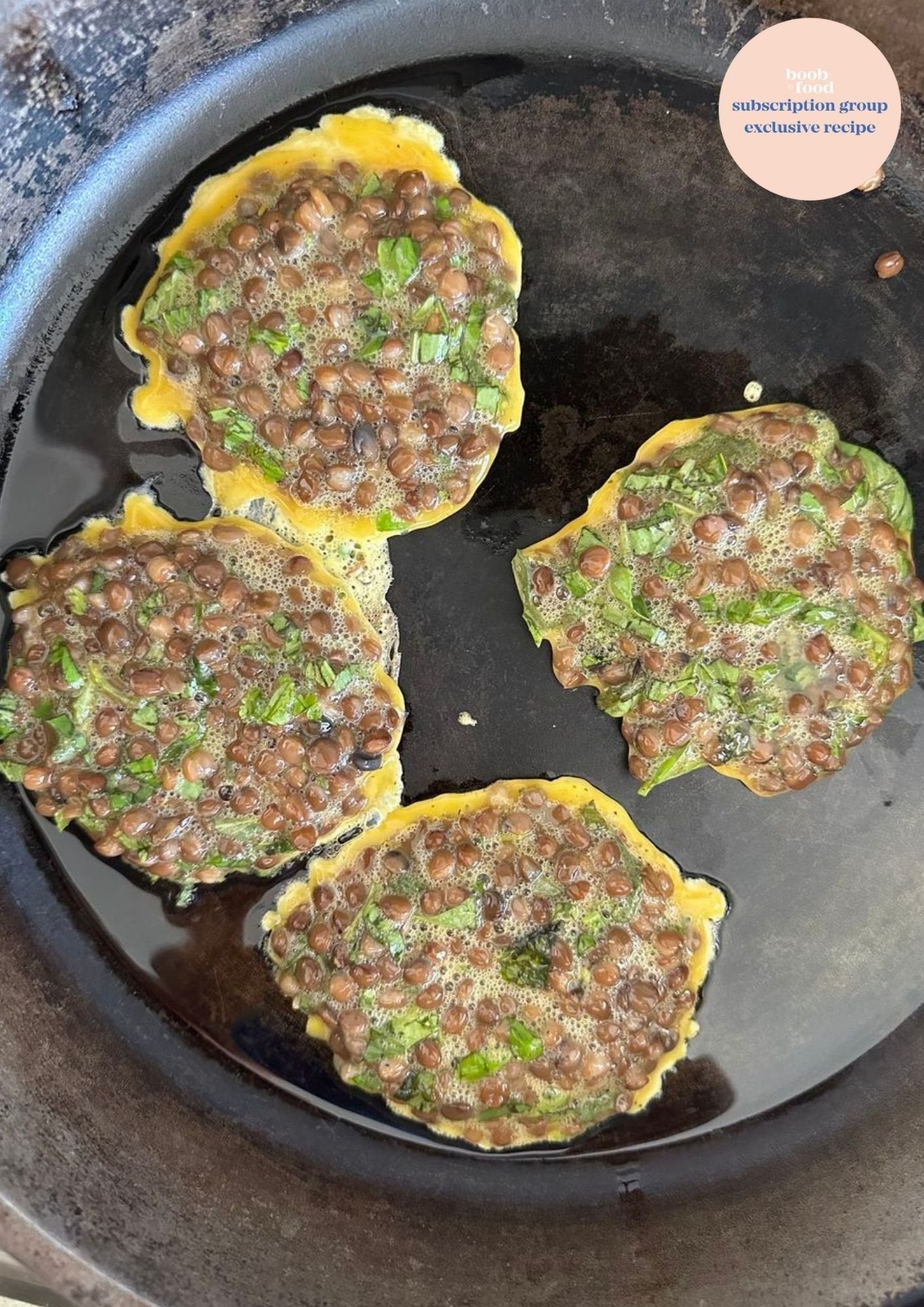 Lentil Fritters