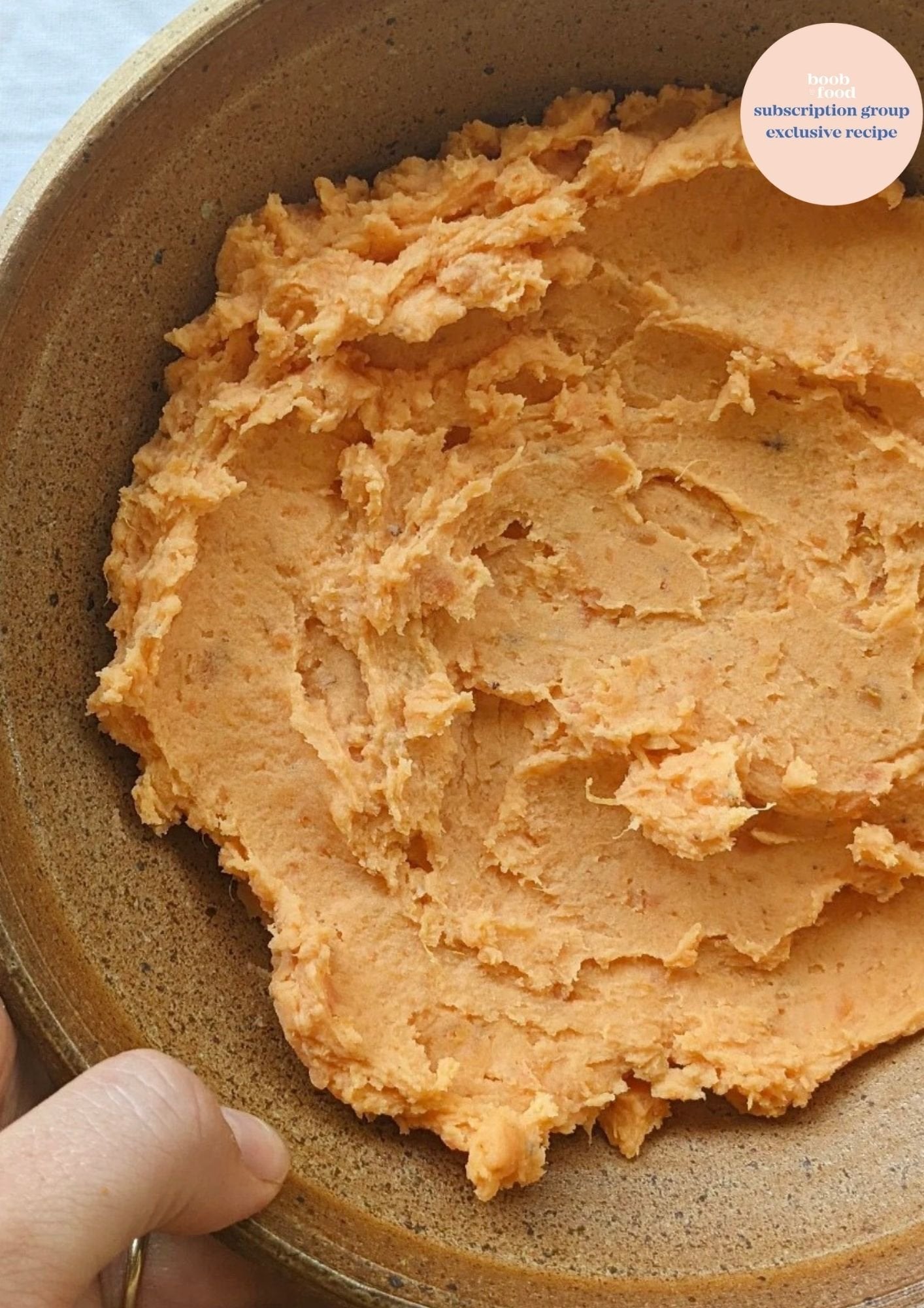 Nutrient Dense Sweet Potato Mash