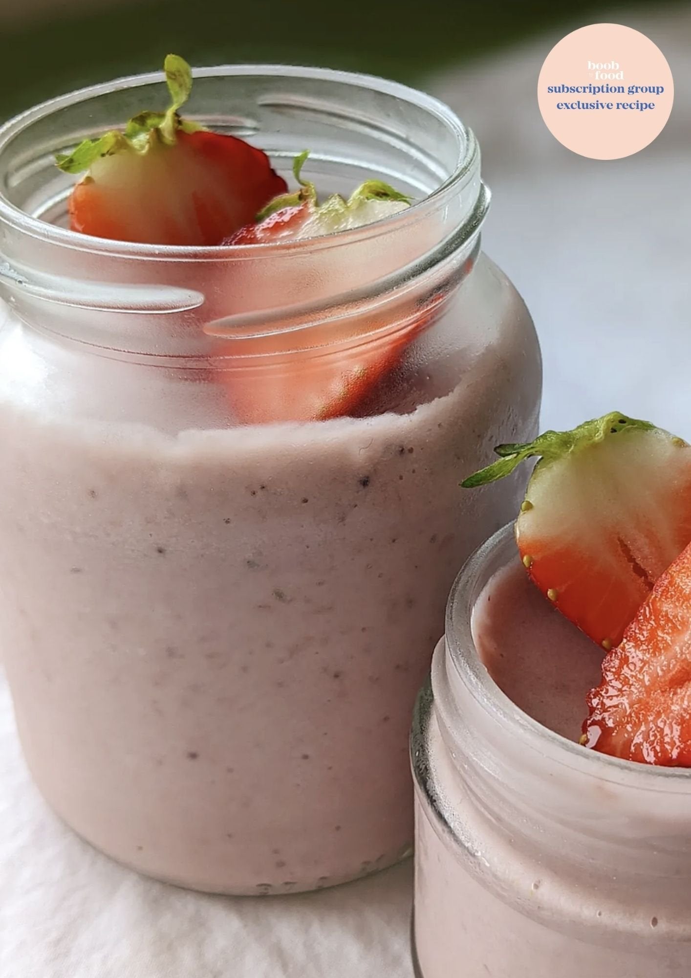 Strawberry and Coconut Panna Cotta