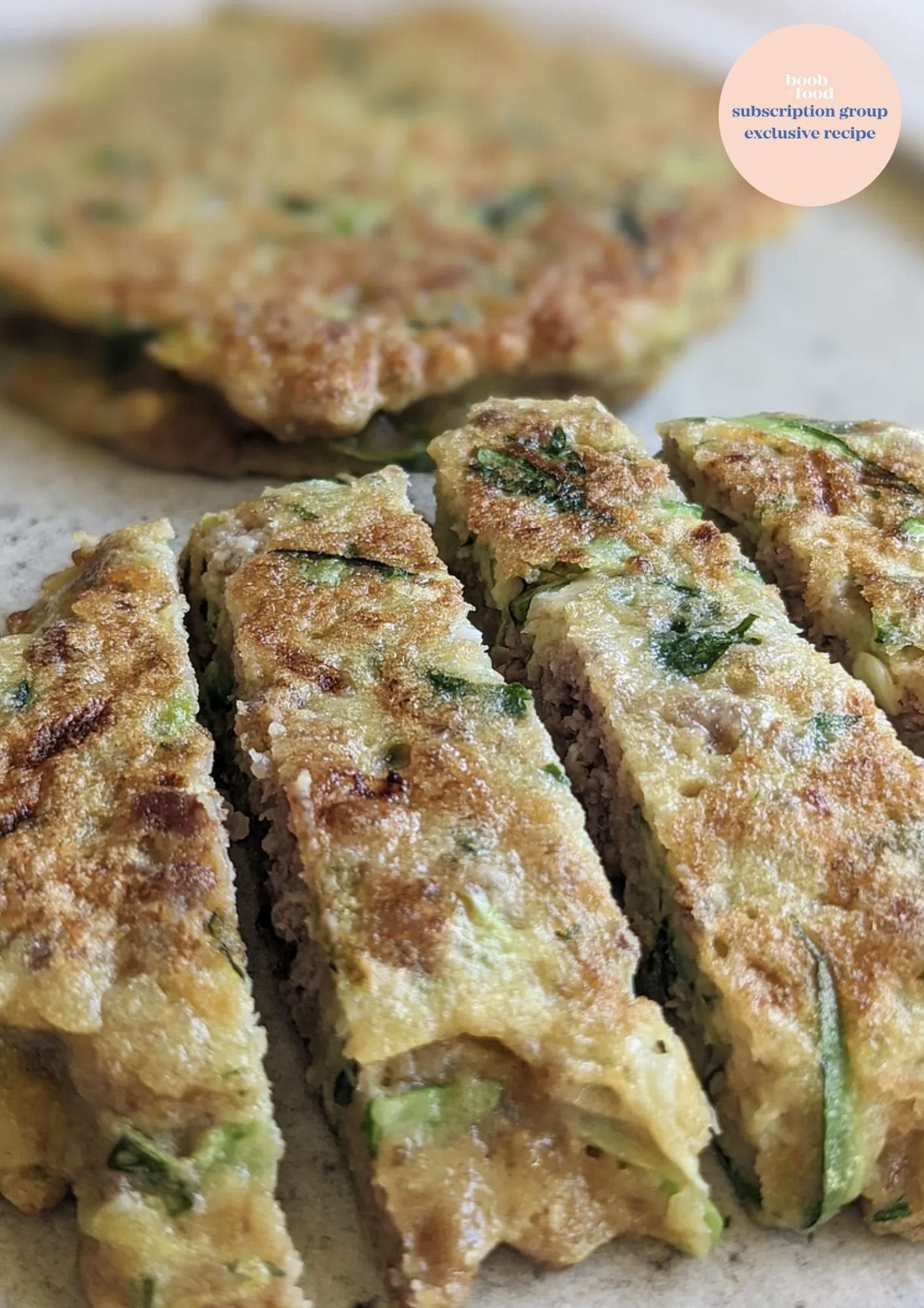 Beef and Herb Fritters