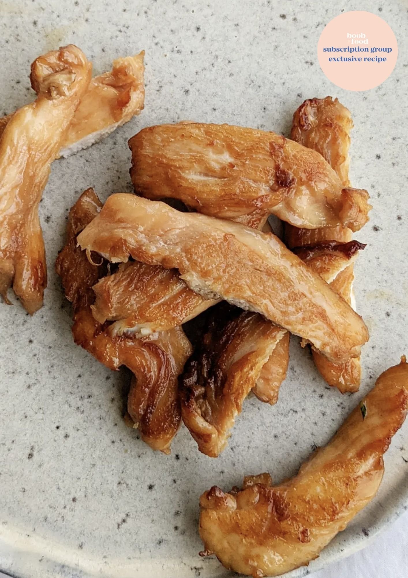 Garlic and Tamari Chicken Fingers