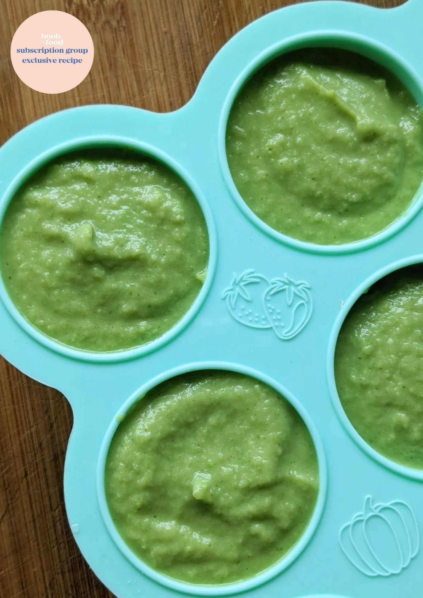 Green Veggie PurÃ©e & Pasta Sauce for Babies and Toddlers