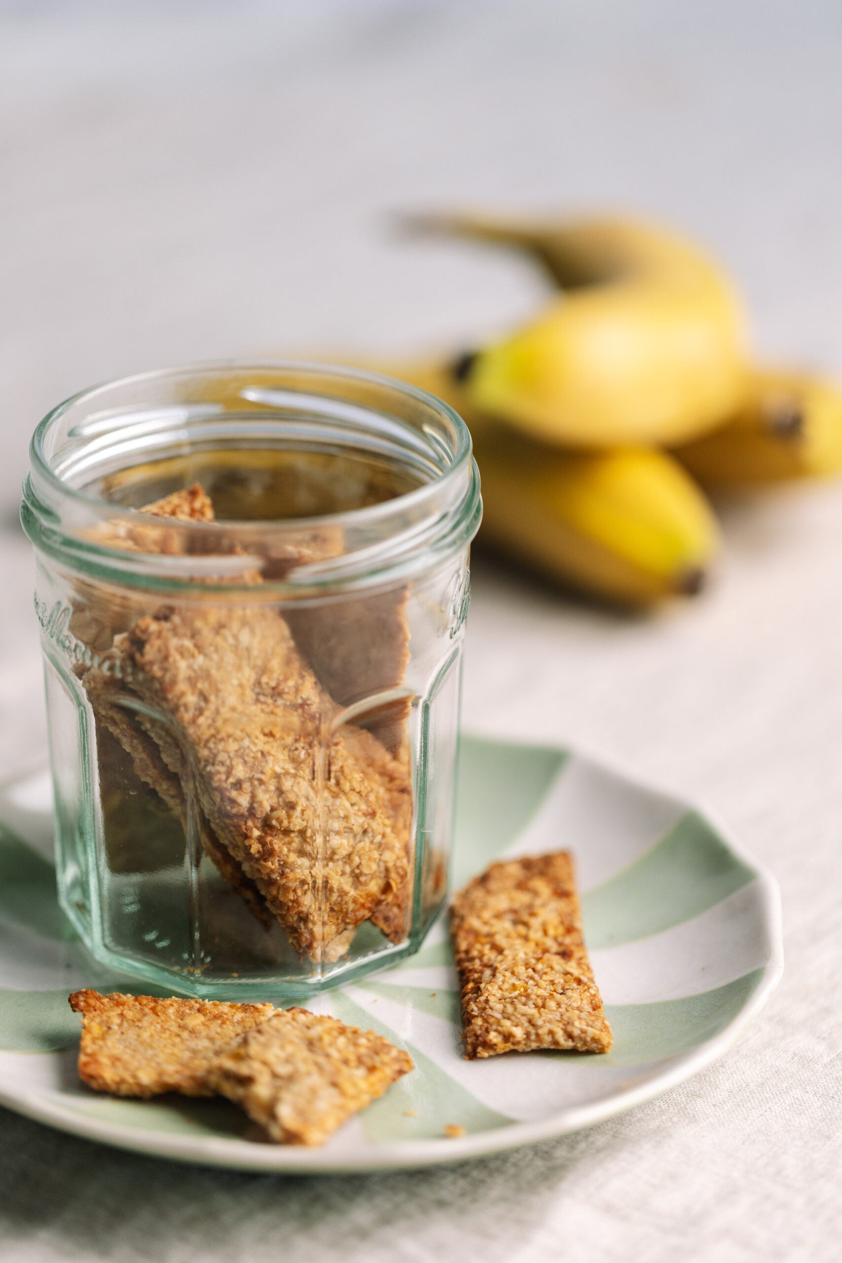 Banana Oat Teething 'Rusks'