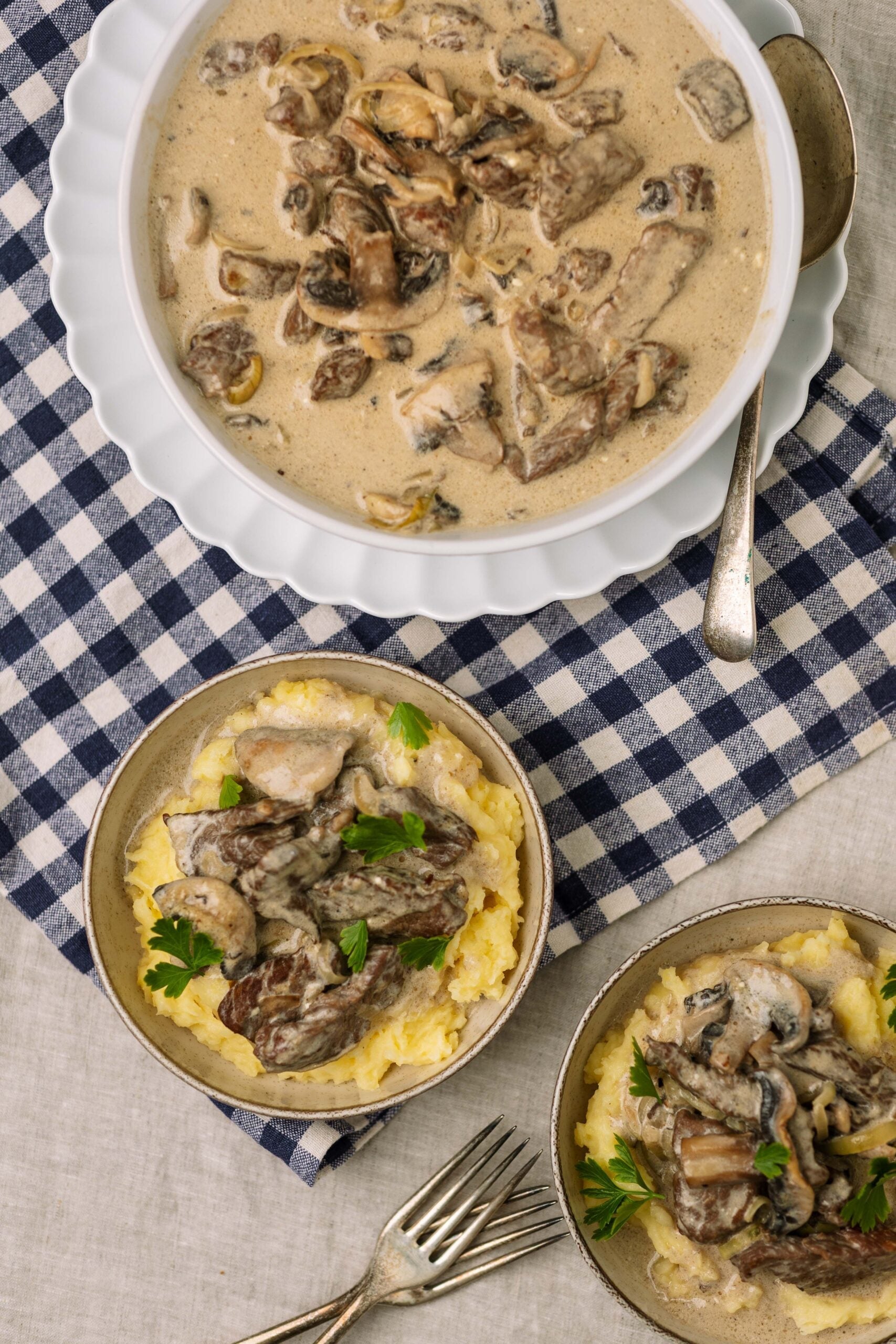 Beef Stroganoff