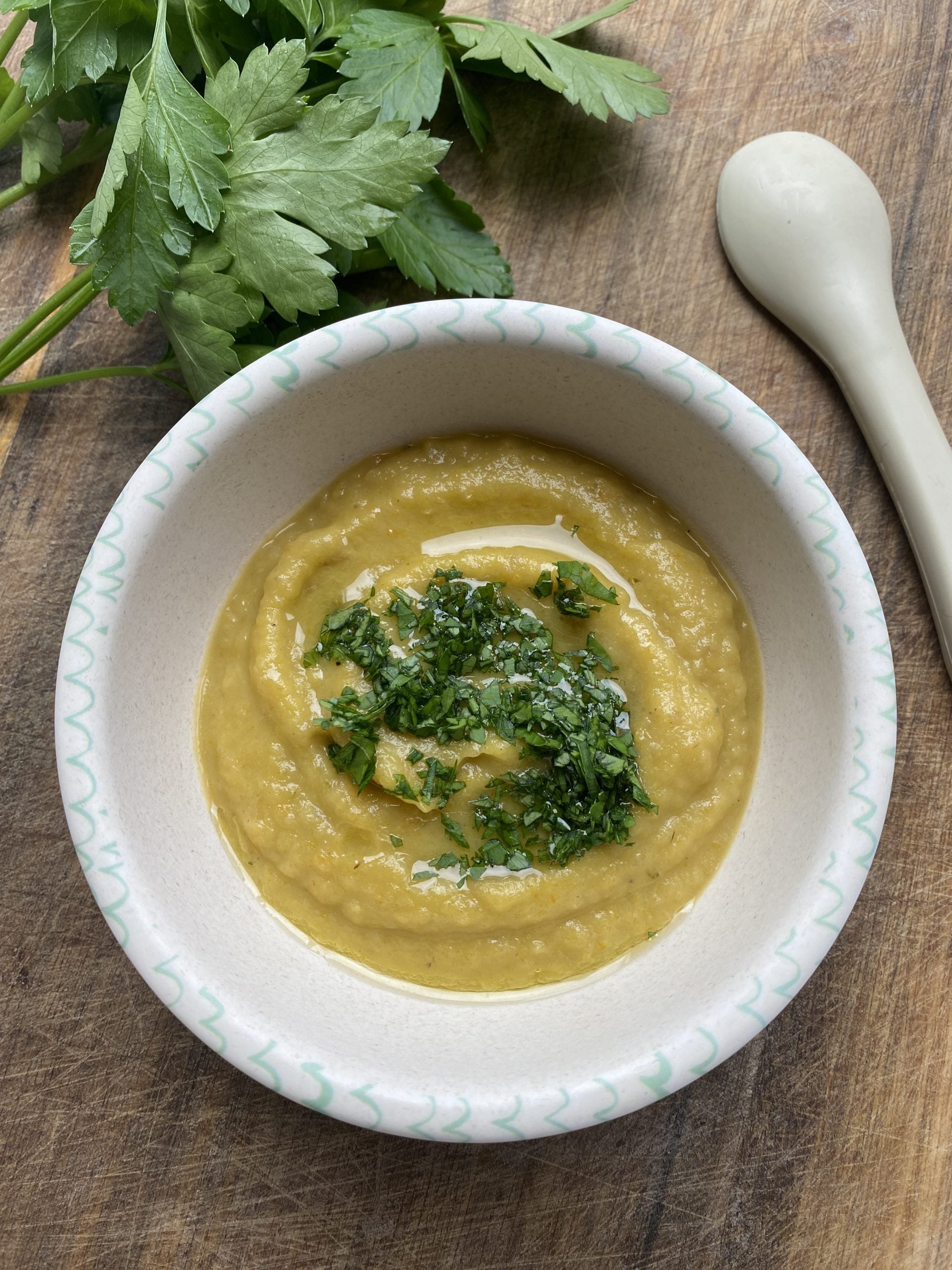 Brothy Cauliflower Puree