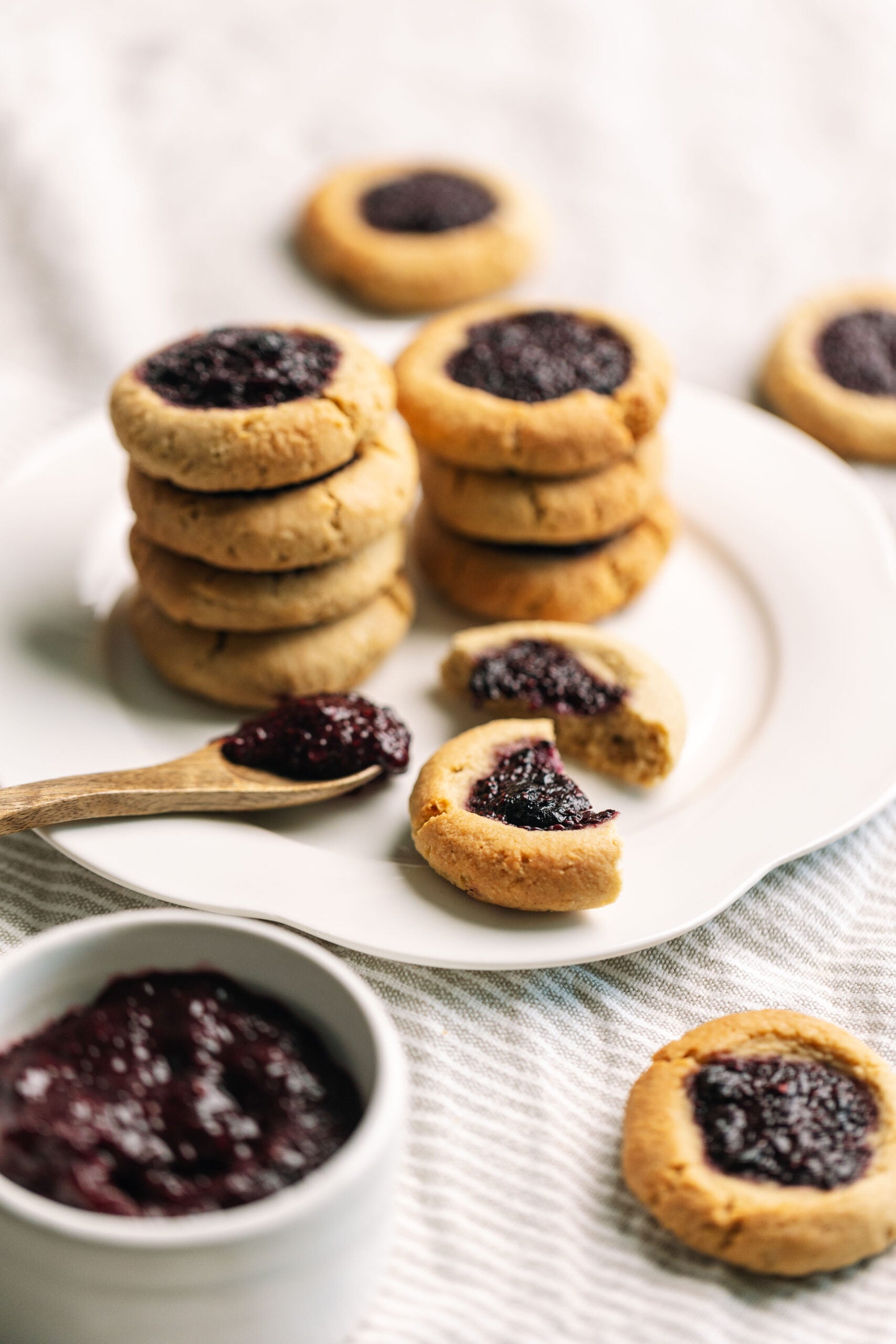 Buckwheat Chia Jam Drops