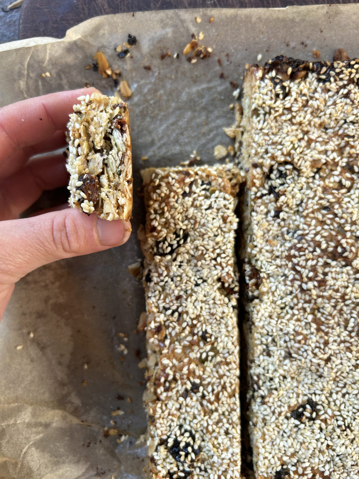 Baked Muesli Bars
