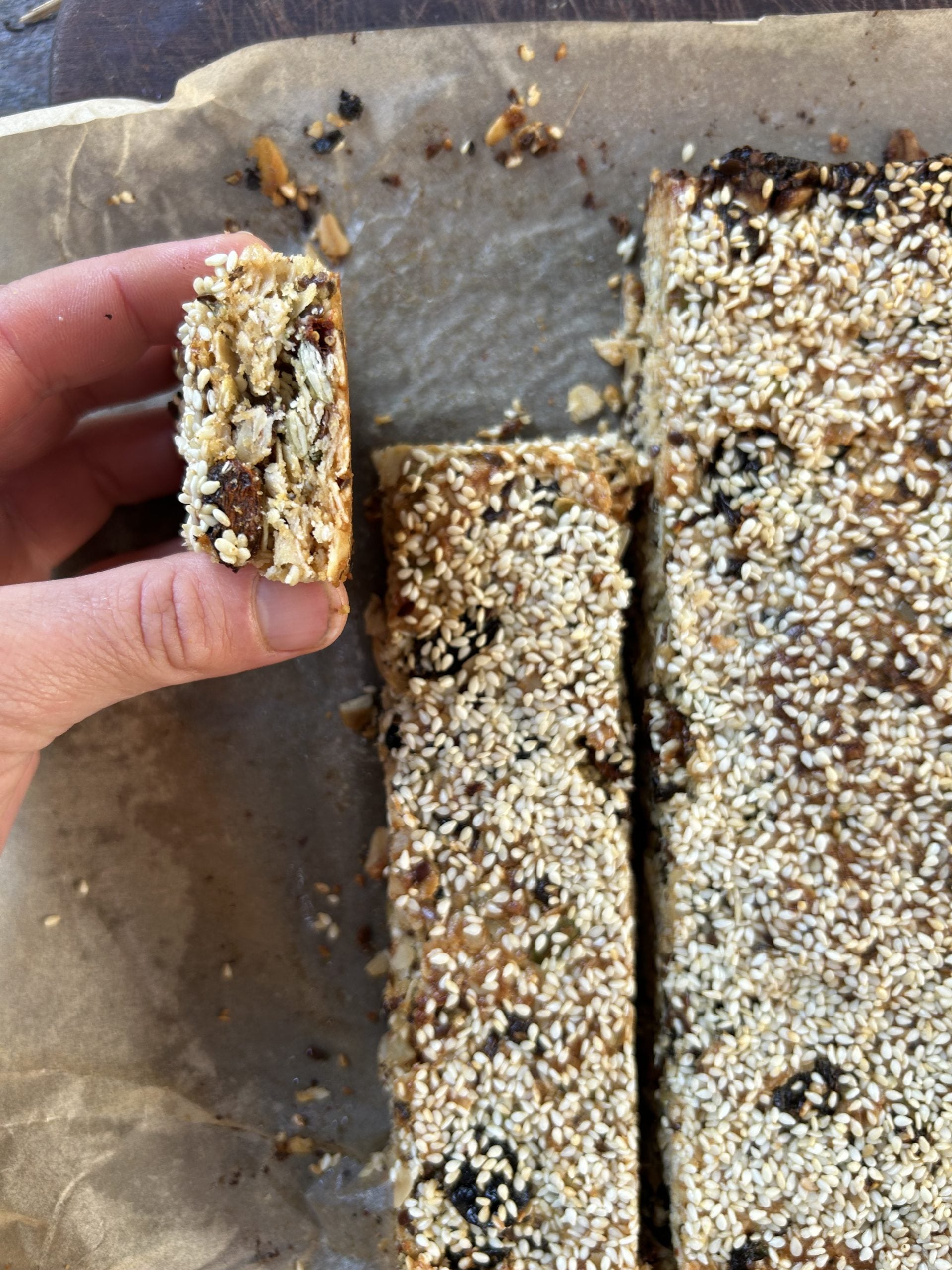 Baked Muesli Bars