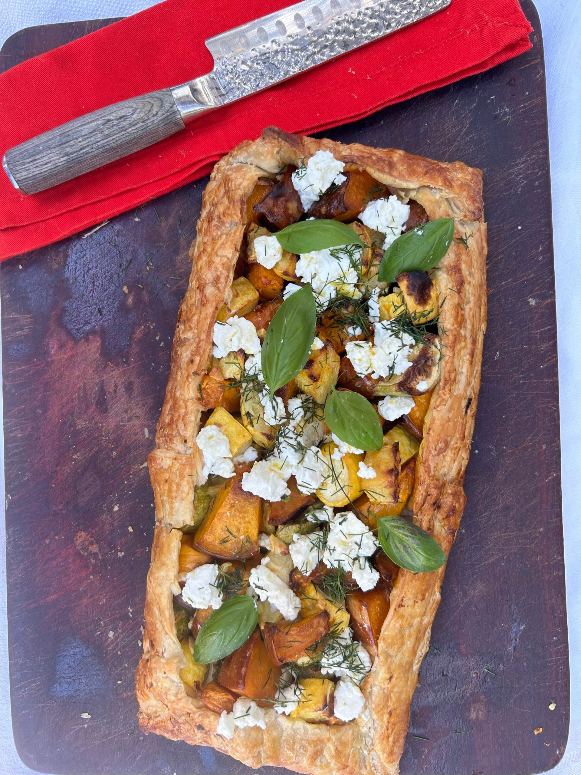 Left over Christmas veg galette