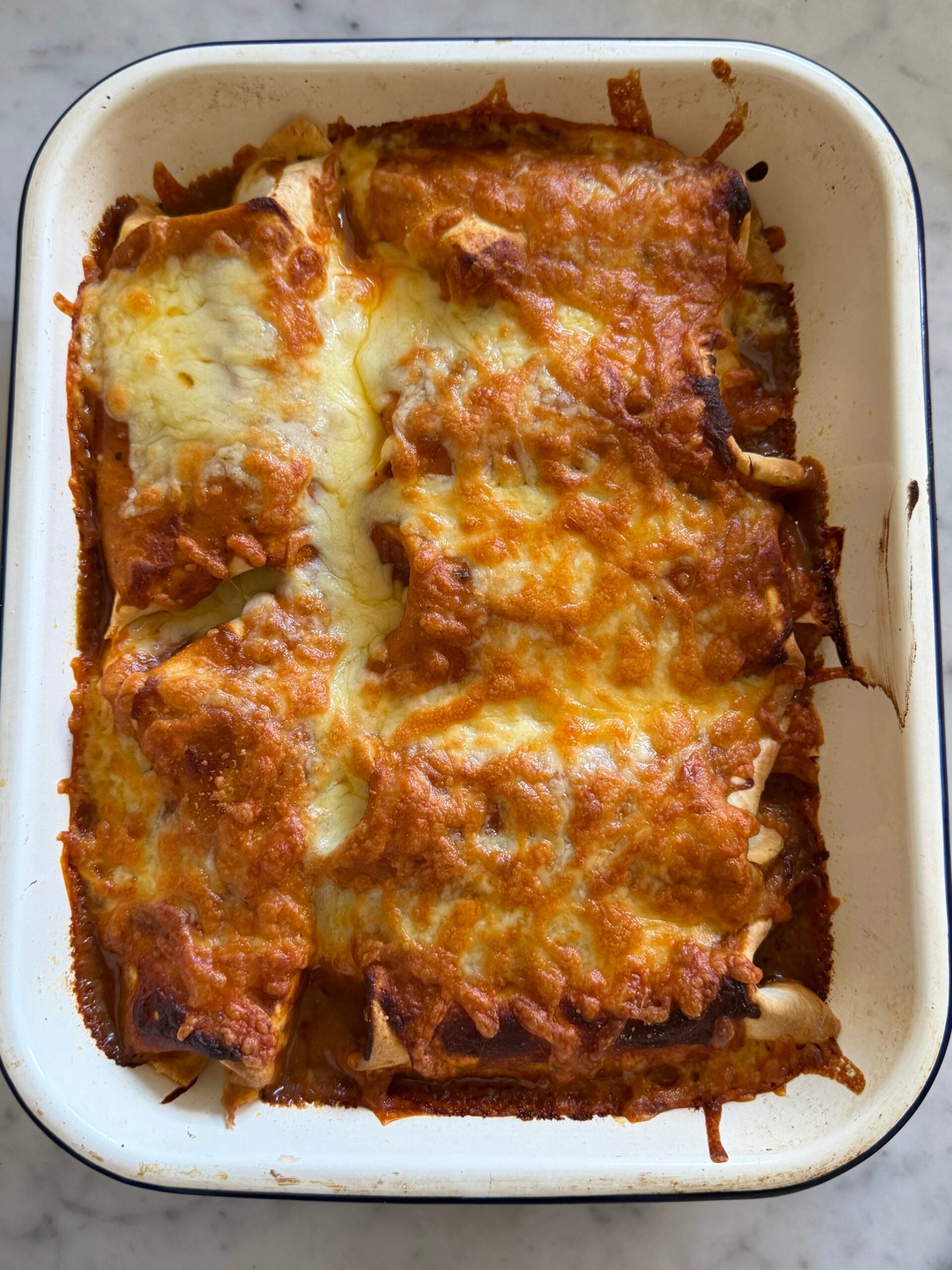 Leftover Enchiladas