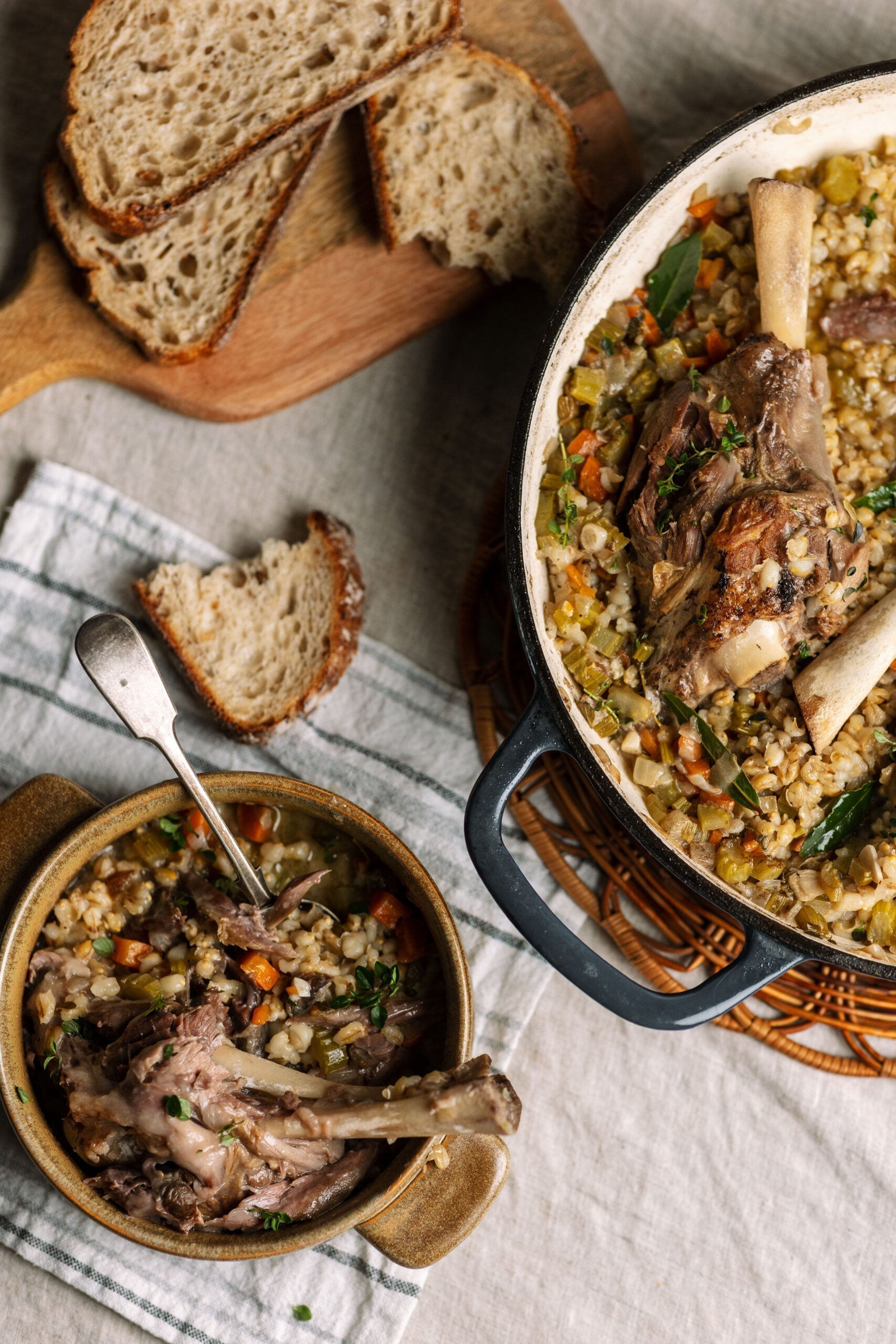 Lamb and Barley Stew