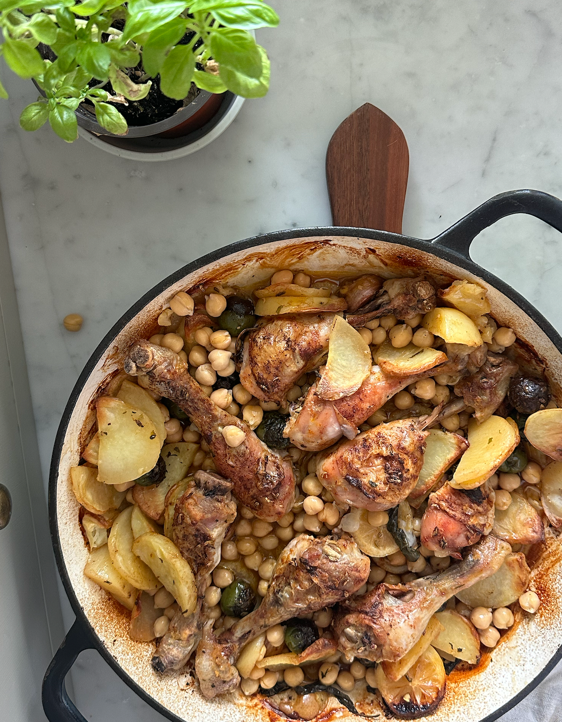 Chicken and Chickpea Tray Bake