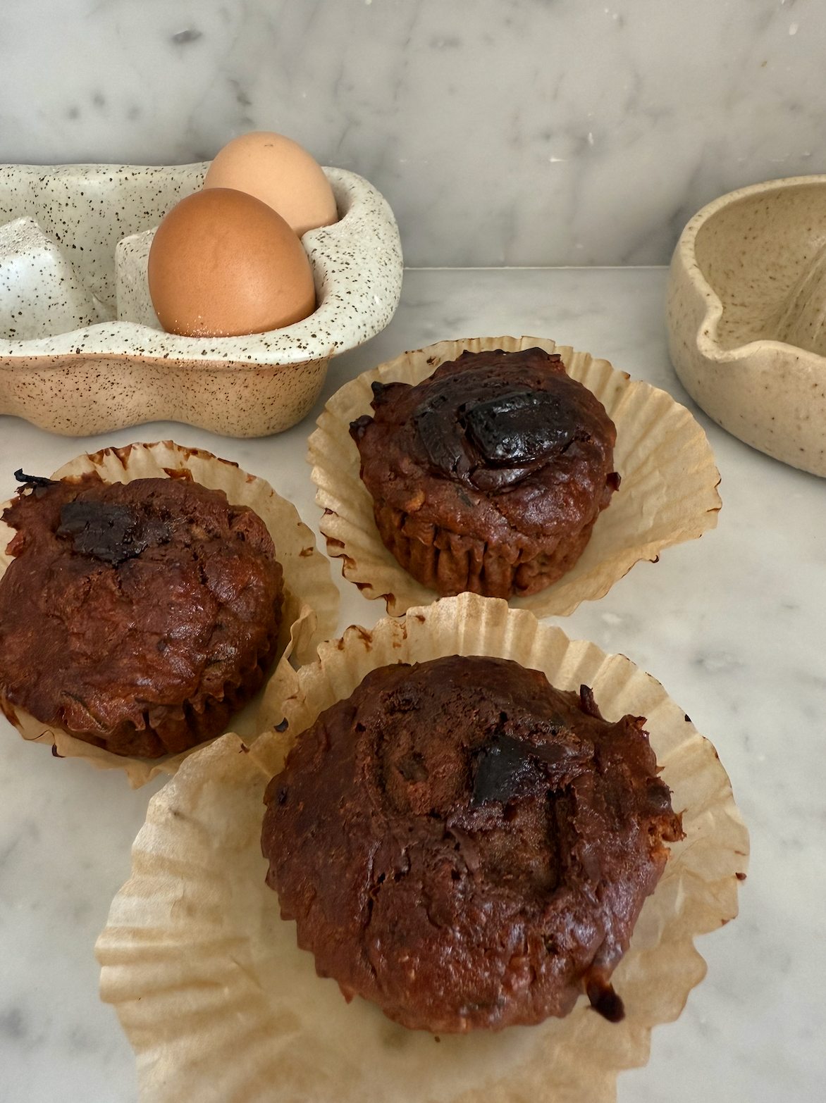 Loaded Choccy Muffins