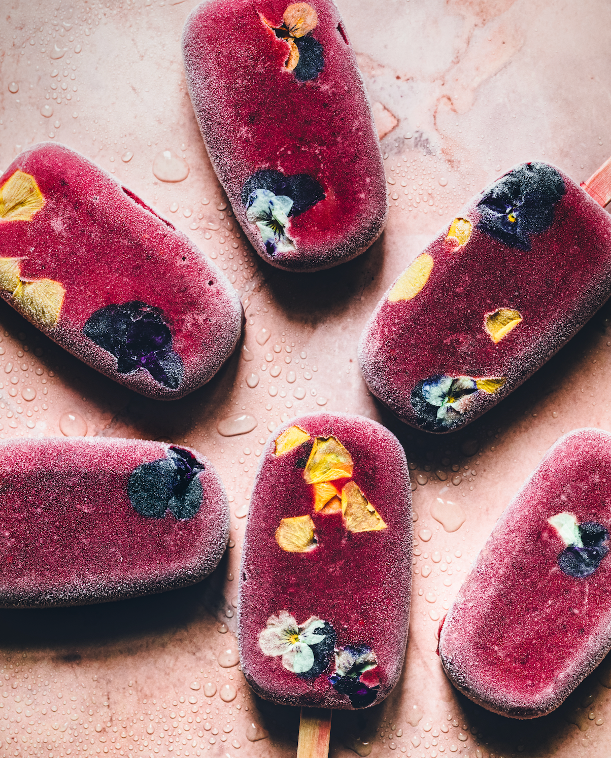Berry Kefir Iceblocks