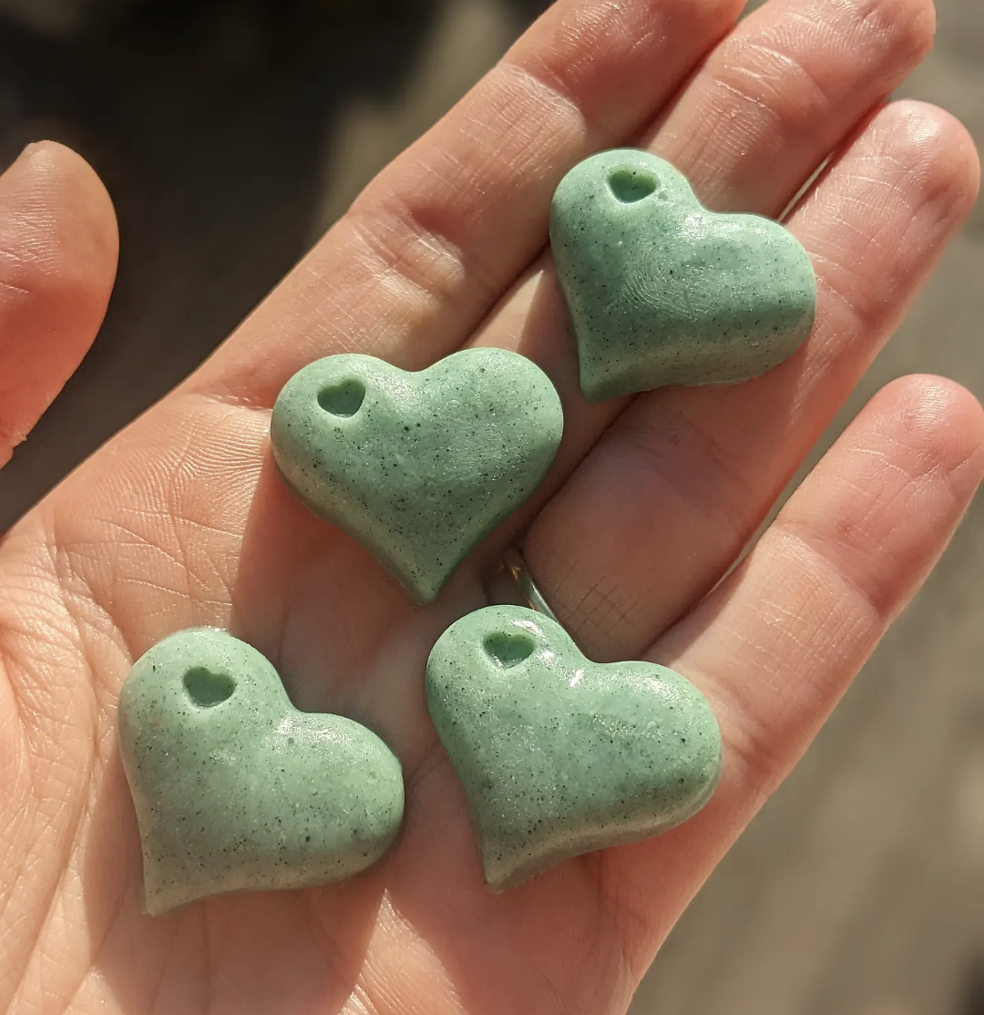 Spirulina and Banana Yoghurt Bites