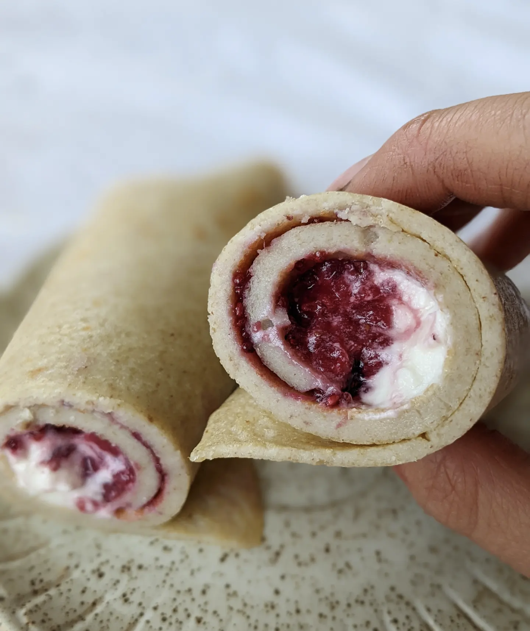 Fermented Kefir Buckwheat Pancakes/Crepes