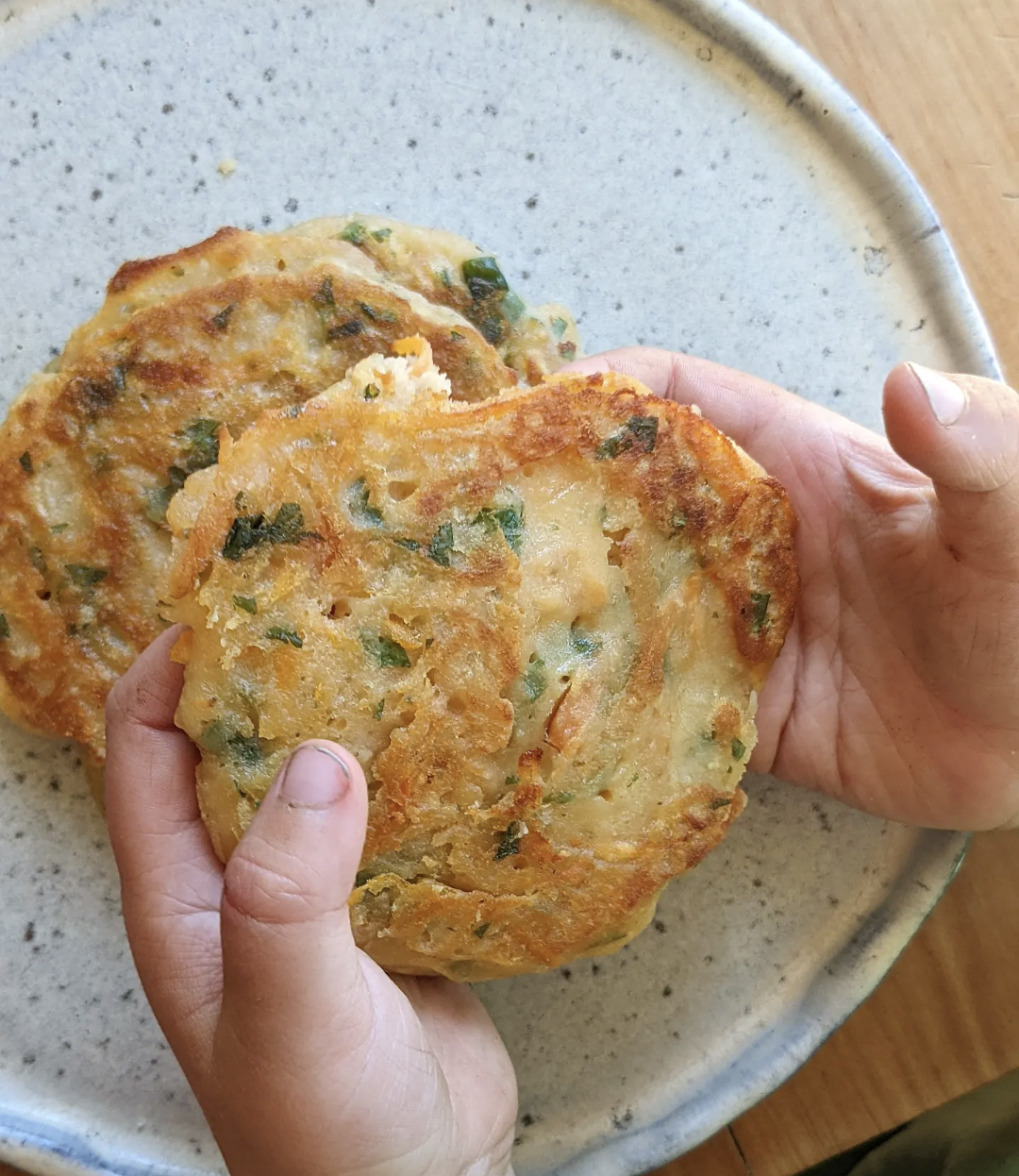 Fermented Red Lentil Pancakes