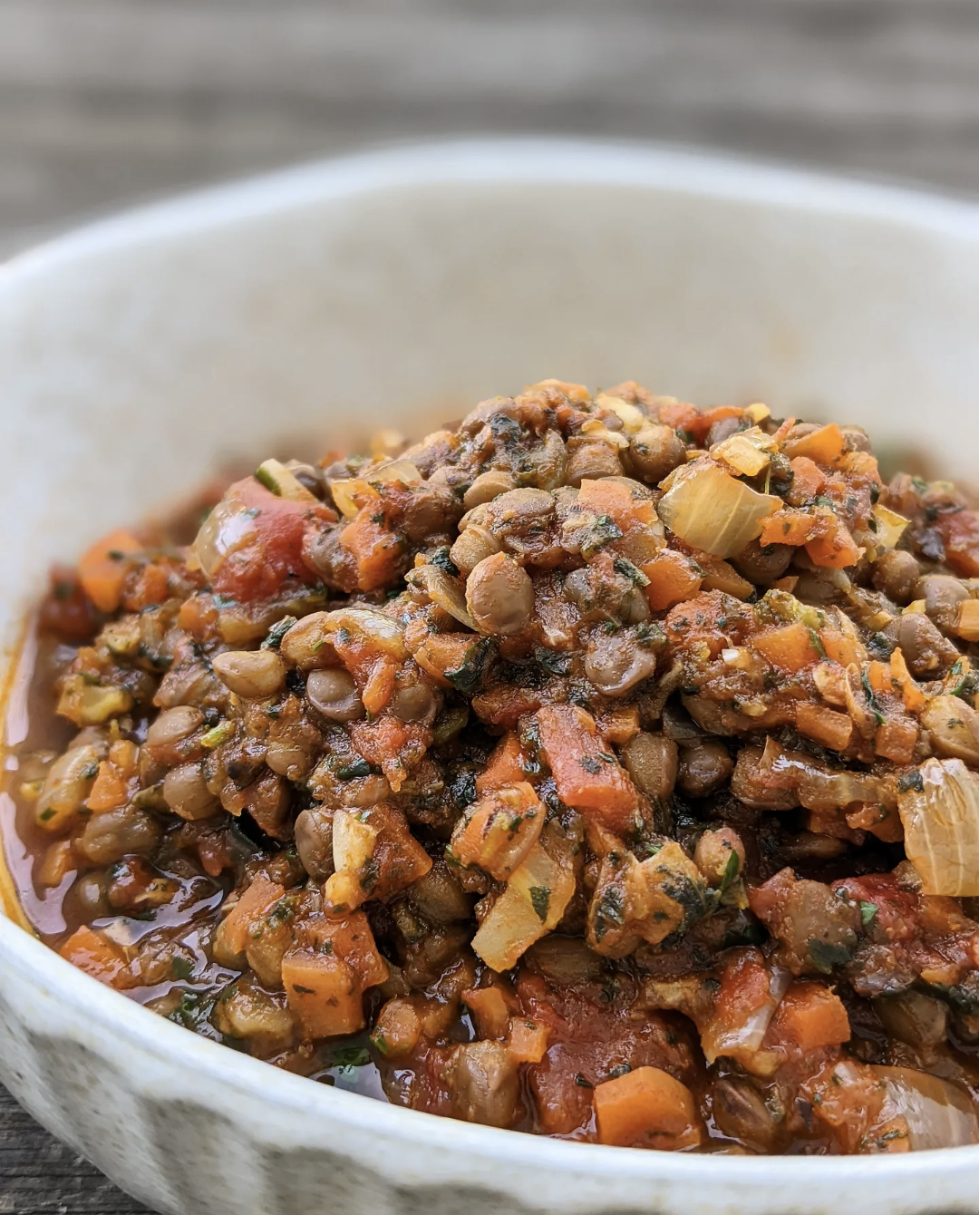 Lentil Bolognese