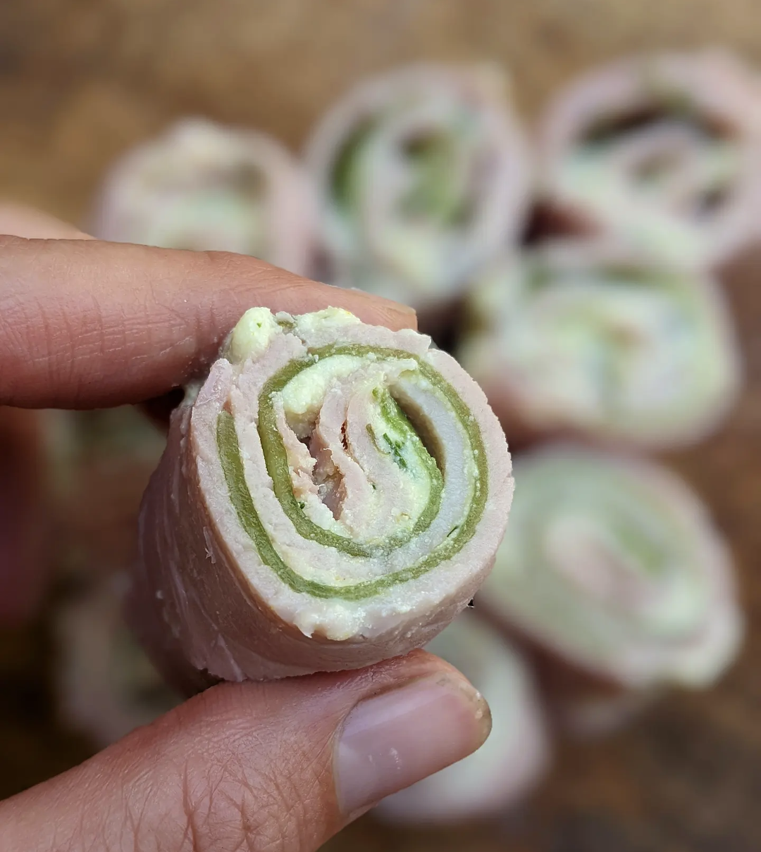 Ham and Ricotta Rollups
