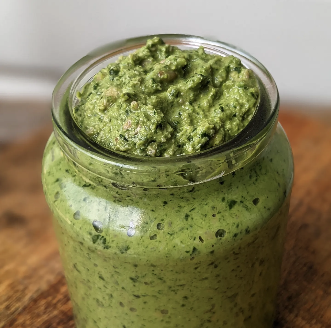 Broccoli and Sunflower Seed Pesto
