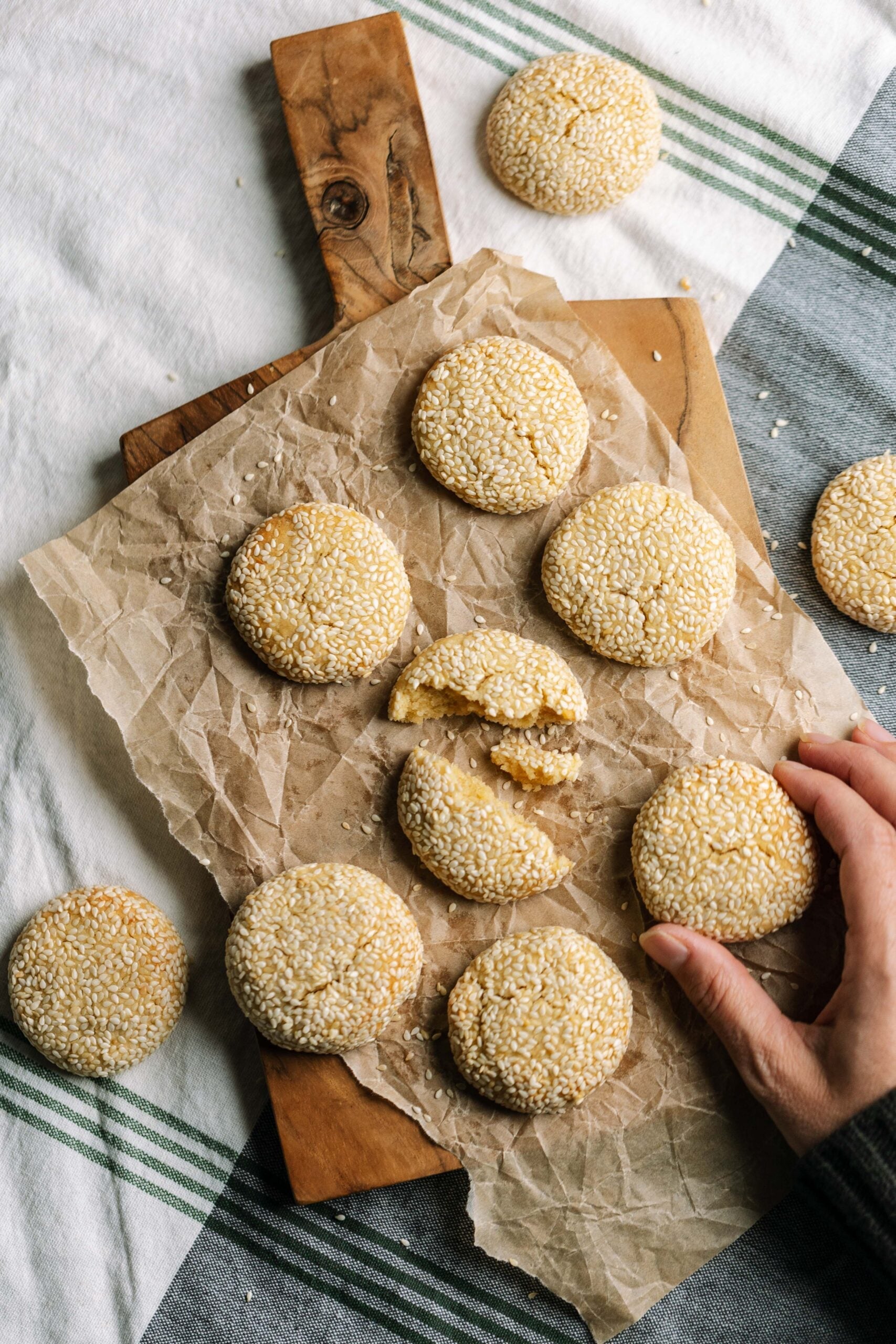 Tahini Collagen Cookies