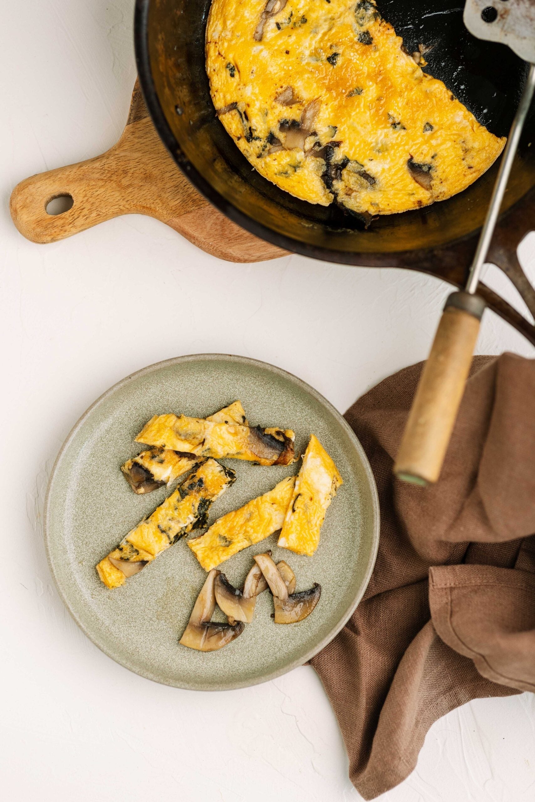 wakame power omelette