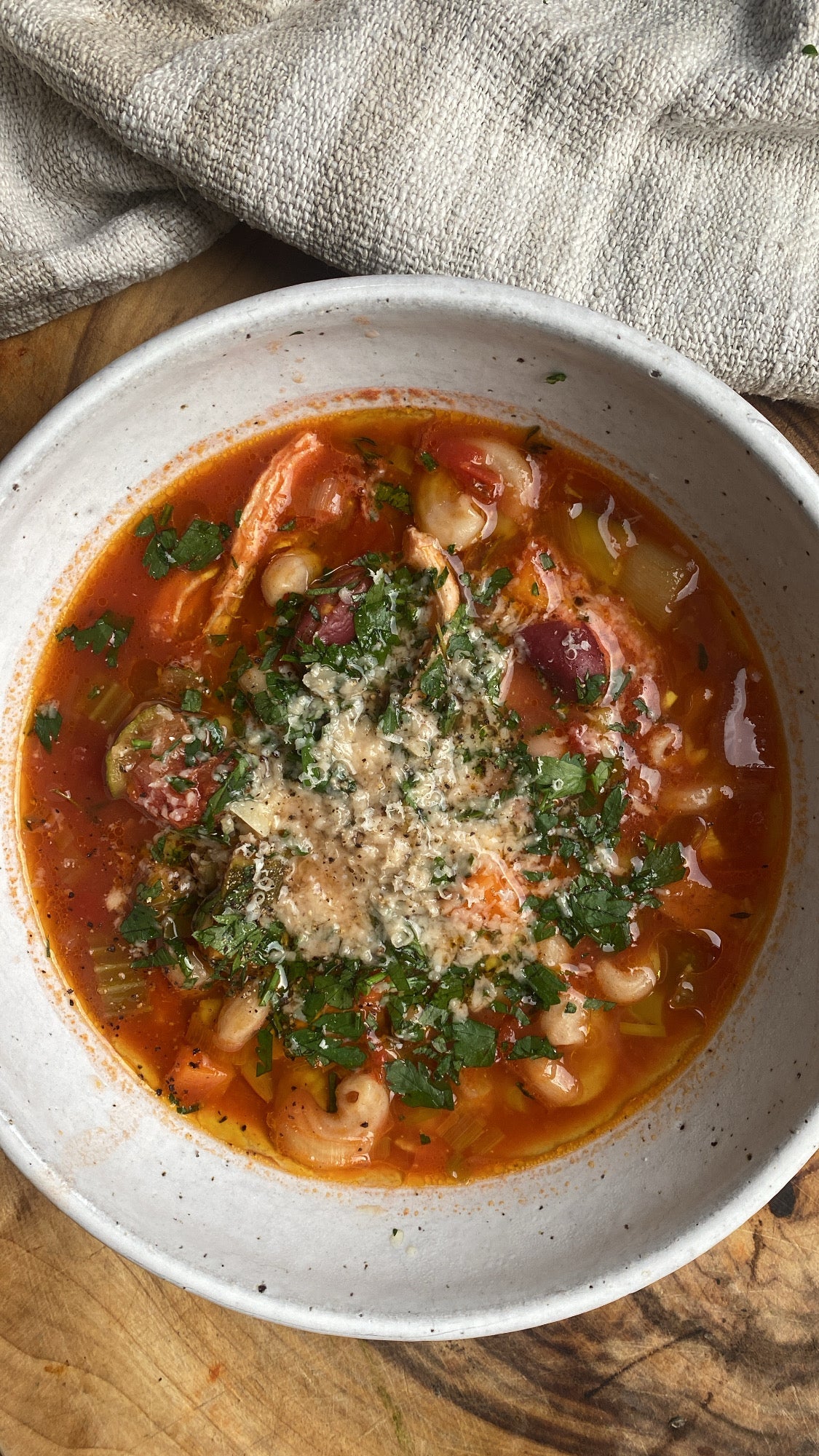 Chicken Minestrone Soup
