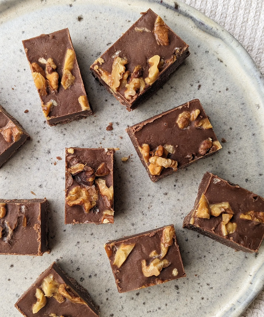 Choc Tahini Fudge
