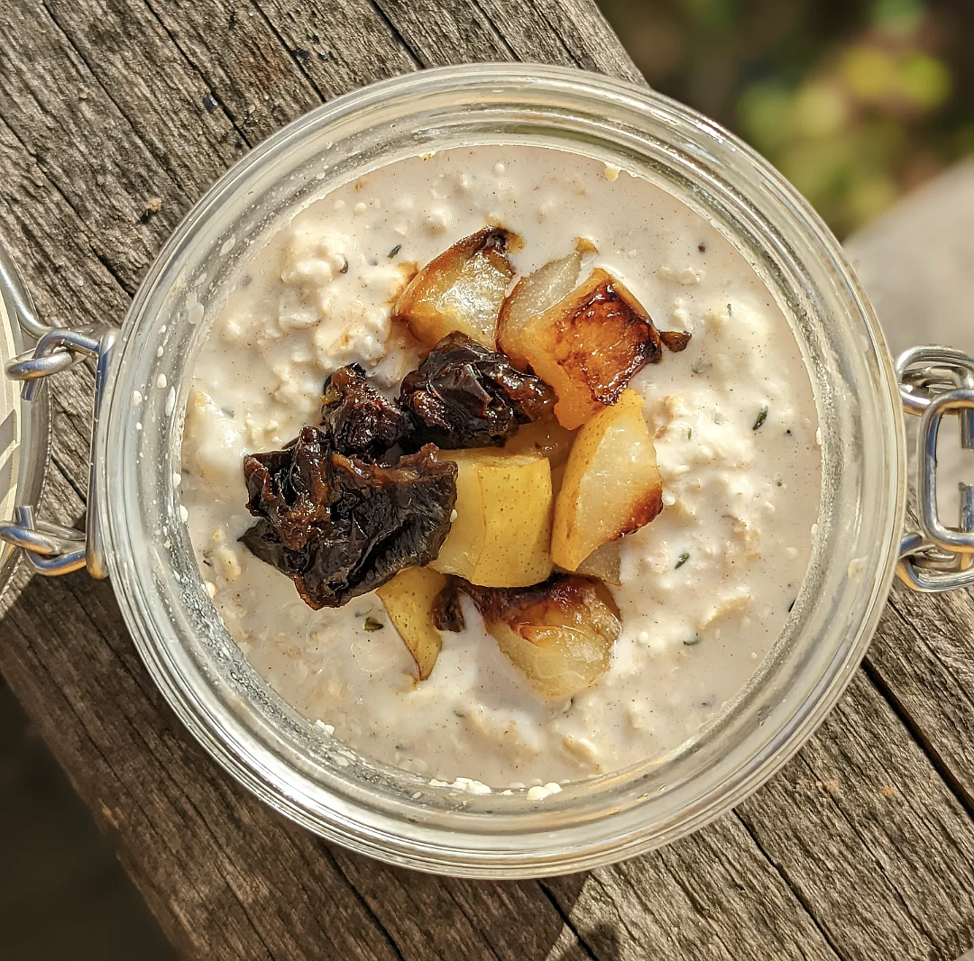 Pear & Prune Overnight Oats