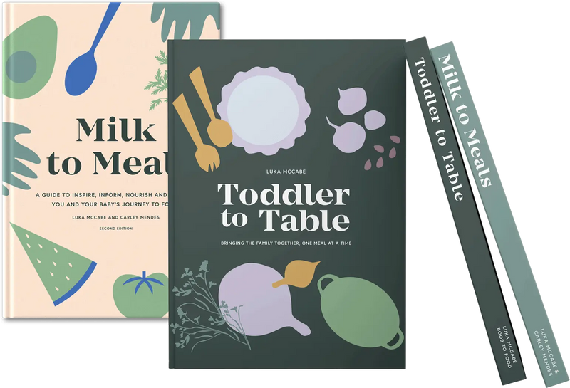 Bundle and save: Milk to Meals and Toddler to Table books