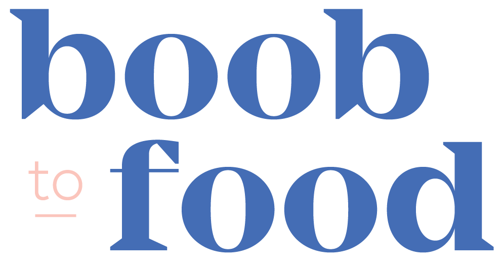 Boob to Food logo