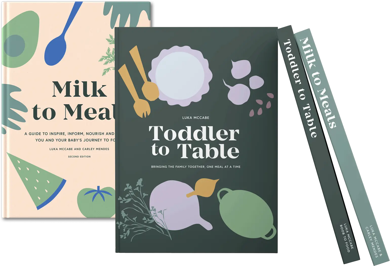 Bundle and save: Milk to Meals and Toddler to Table books